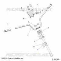 LENKUNG, HANDLEBAR AND CLAMPS
