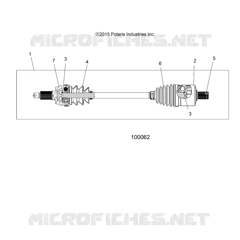 ANTRIEB, DRIVE SHAFT, FRONT