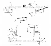 IGNITION   KABELSTRANG 500 CARB 0962764, 500 CARB SKS 0962564,  500 CARB (4931873187B006)