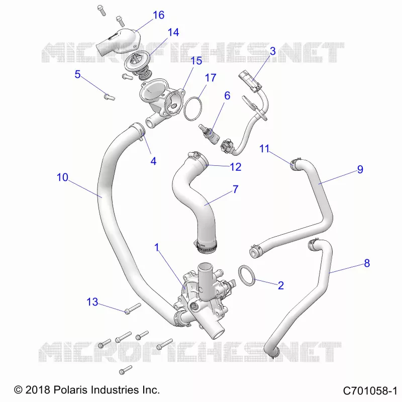 MOTOR, WATERPUMP AND BYPASS