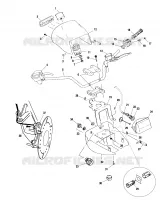 LENKER   SCHEINWERFER POD