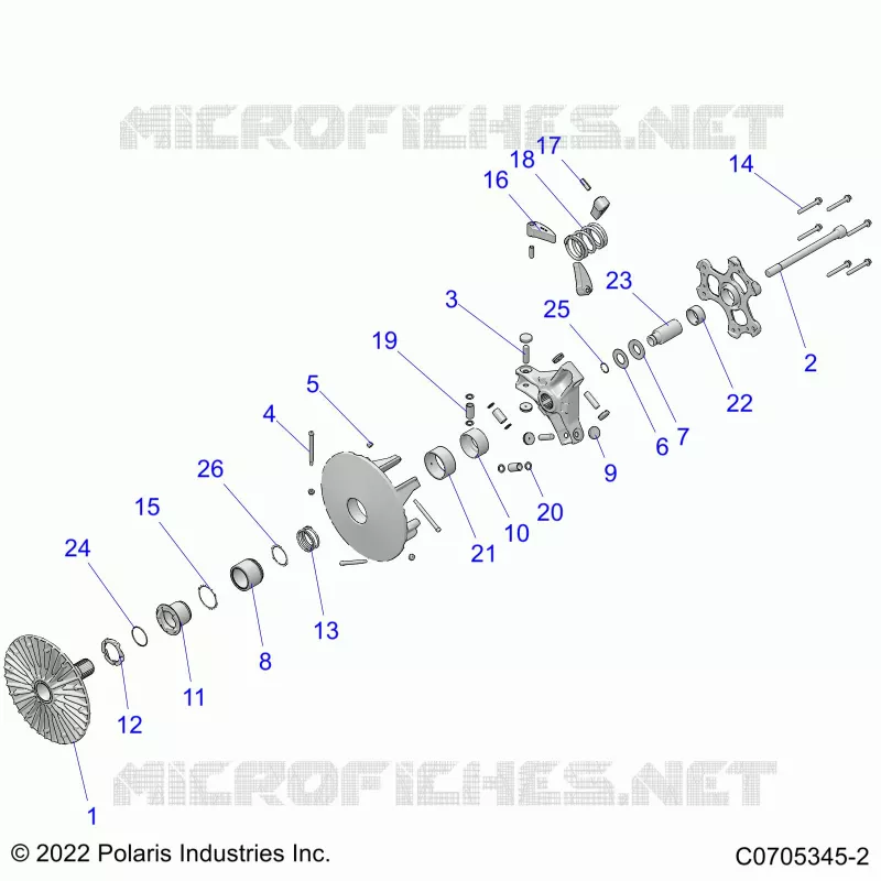 ANTRIEB, PRIMARY CLUTCH