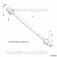 ANTRIEB, REAR PROP SHAFT