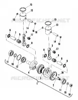 PISTON AND KURBELWELLE (400) (4910941094035A)