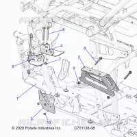 CHASSIS, MOTOR AND REAR DRIVELINE MOUNTING