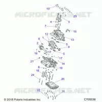 CRANKCASE AND CRANKSHAFT