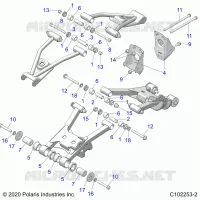 HINTERRADAUFHÃ„NGUNG CONTROL ARM, MOUNTING