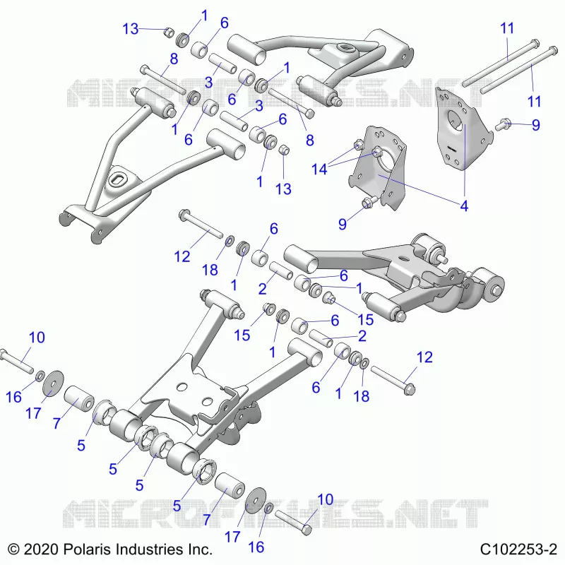 HINTERRADAUFHÃ„NGUNG CONTROL ARM, MOUNTING