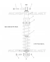 SUSPENSION, SCHOCK, IFS (7043904)