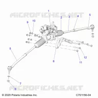 LENKGETRIEBE BOX W/EPS AND RELATED