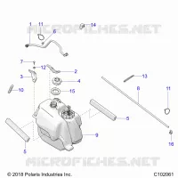 KRAFTSTOFFSYSTEM, FUEL TANK ASM.