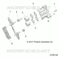 HINTERBREMSE CALIPER