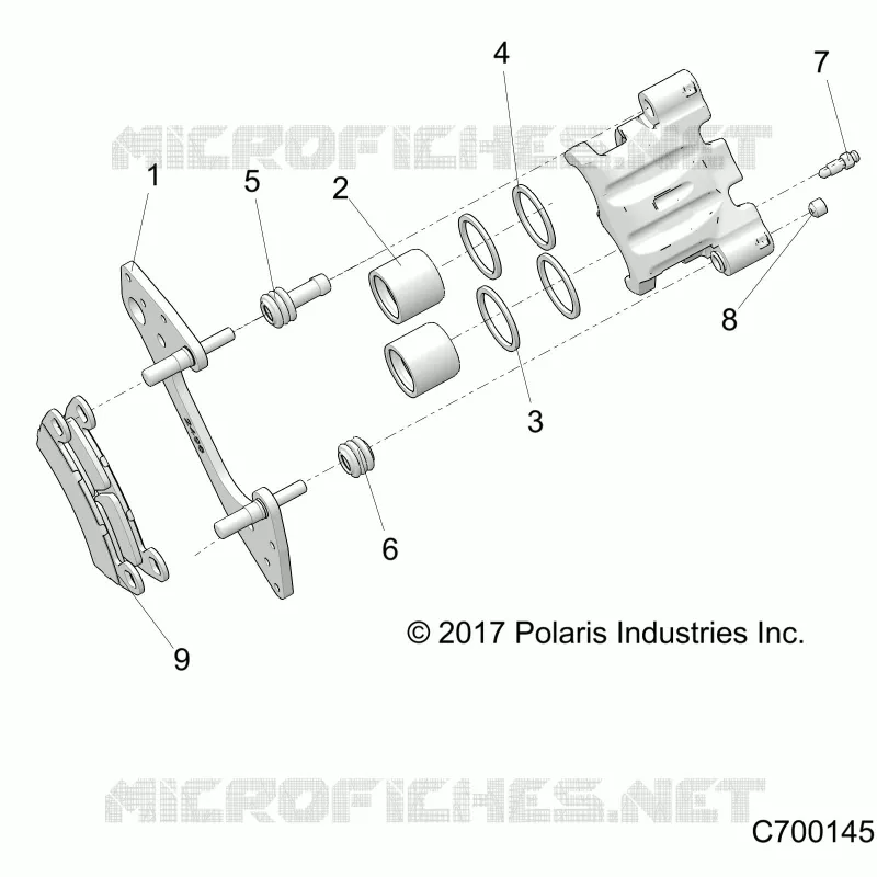 HINTERBREMSE CALIPER