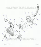 ANTRIEB, CLUTCH COVER AND DUCTING
