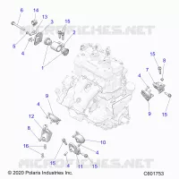 MOTOR, MOUNTING & LONG BLOCK