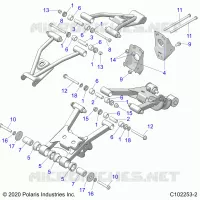HINTERRADAUFHÃ„NGUNG CONTROL ARM MOUNTING