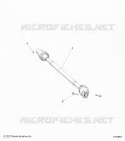 ANTRIEB, REAR PROP SHAFT
