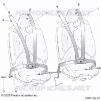 SITZ BELT MOUNTING 4 POINT