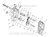 Kettenkasten ASSEMBLY 500 CARB 0962764, 500 CARB SKS 0962564,  500 CARB SKS E9 (4931873187B011)