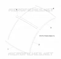 DACH TRIM, 2 PASSENGER