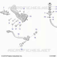 BRAKES, BRAKE PEDAL AND MASTER CYLINDER