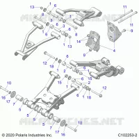 HINTERRADAUFHÃ„NGUNG CONTROL ARM, MOUNTING