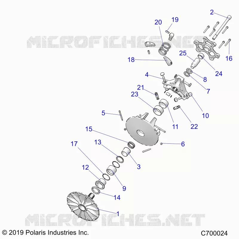 ANTRIEB, PRIMARY CLUTCH