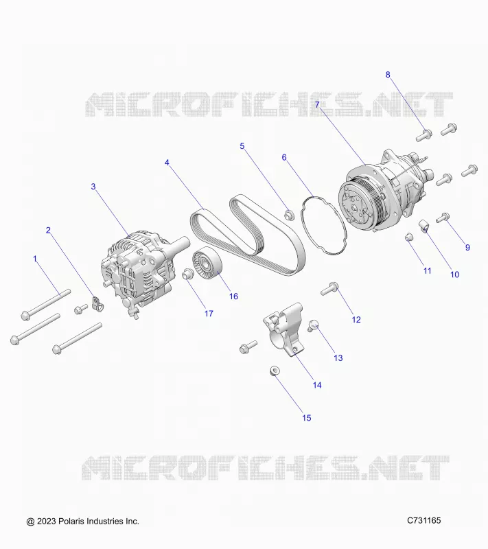 ENGINE, GENERATOR AND COMPRESSOR