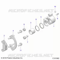 BRAKES, HINTERSATTELS