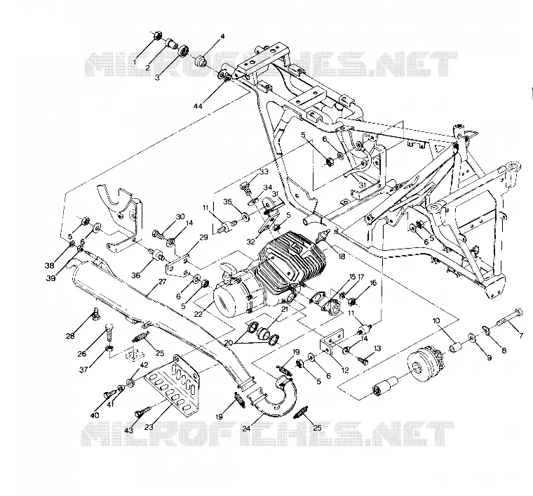ENGINE AND HALTER SCHALLDÄMPFER (4914771477005A)