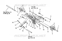FRONT Drehmomentarm RXL/0930768 and RXL SKS/0930568 (4922992299021A)