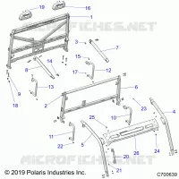 CHASSIS, CAB RAHMEN