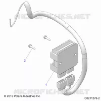 ELECTRICAL, SPANNUNGSREGLER AND MOUNTING