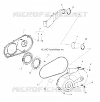 ANTRIEB, CLUTCH COVER