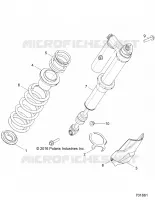 SUSPENSION, FEDER MOUNTING