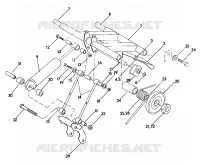 HINTER Drehmomentarm 440 XCR (4921352135028A)
