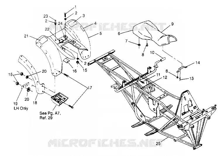 HINTER CAB ASSEMBLY 6x6 400L W948740 (4926802680A006)
