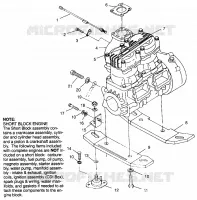 MOTORAUFHÄNGUNG SLT 700 B964166 and  Intl. SLT 700 I964166 (4933923392B001)