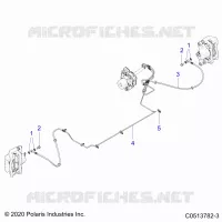 VORDERBREMSE BRAKE LINE