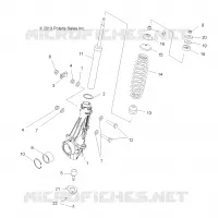 FRONT SUSPENSION STREBE