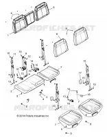 SITZ, REAR 60/40
