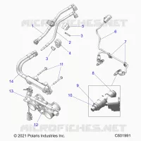 KRAFTSTOFFSYSTEM, RAIL, LINES AND THROTTLE BODY