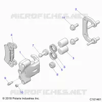 BRAKES, HINTERSATTELS
