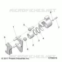 BRAKES, HINTERSATTELS