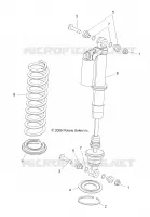 FRONT SUSPENSION SCHOCK MOUNTING