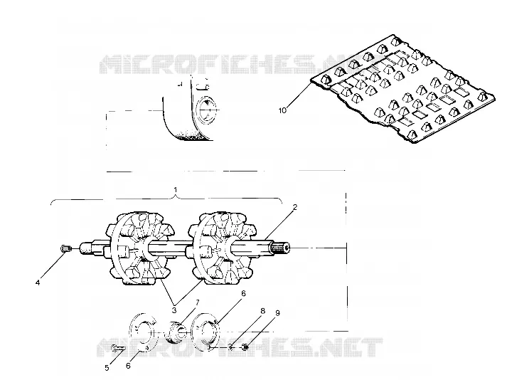 TRACK   ANTRIEBSWELLE  Supertrak Updated lO/88 (4915871587030A)