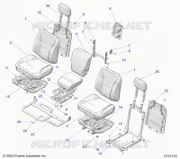 SITZ ASM., REAR
