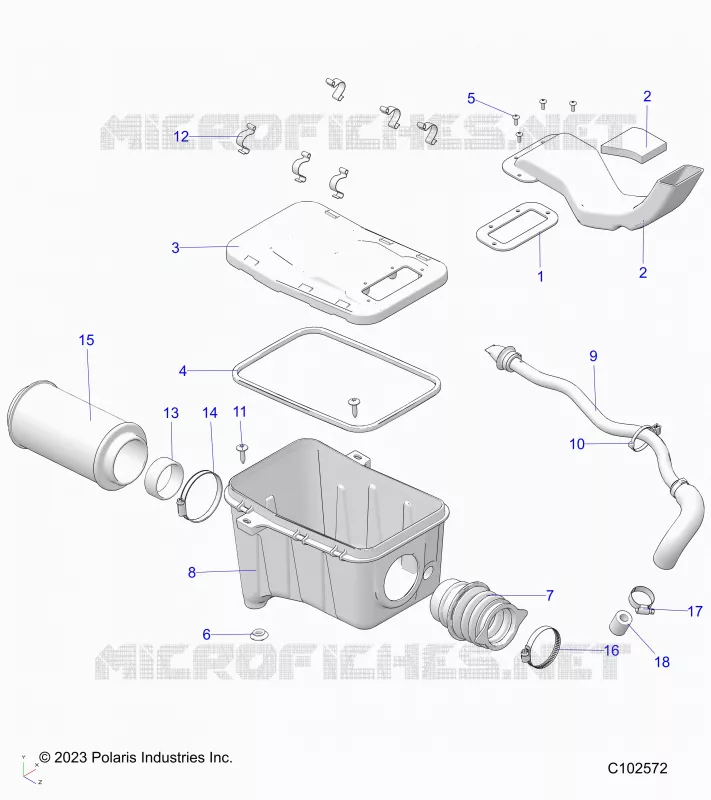 ENGINE, LUFTEINLASS SYSTEM