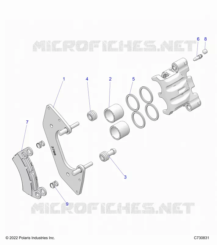 VORDERBREMSE CALIPER