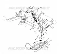 FRONT SUSPENSION AND SKI TRAIL (4915441544009A)